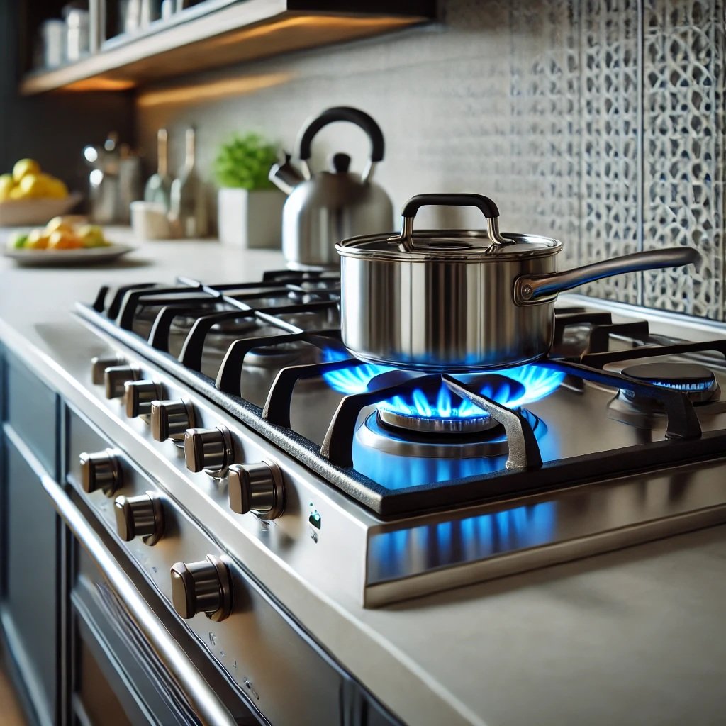 Fogones de gas modernos