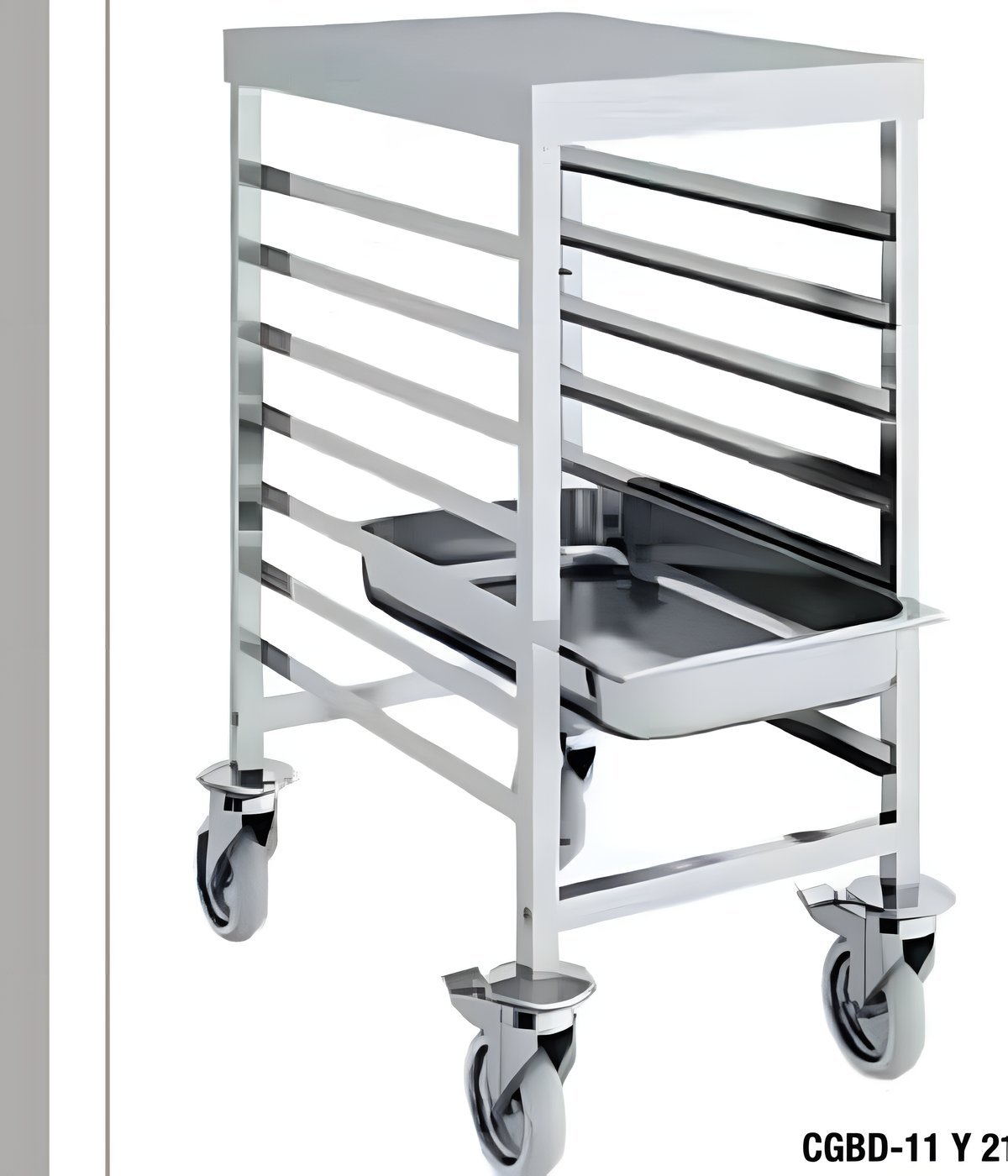 Carro Bajo Gastronorm CGBD-21 Línea Alfa