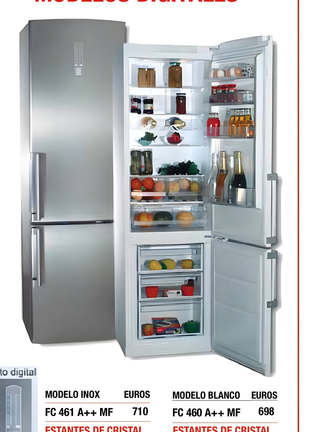 Combi No Frost Digital FC 461 A++ MF Inox