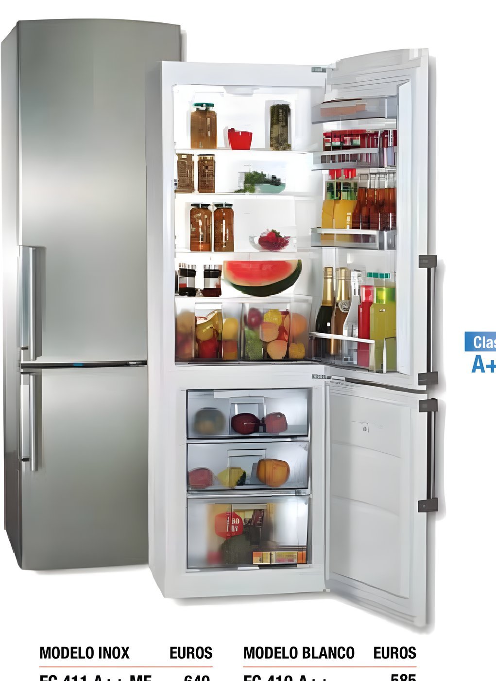Combi No Frost FC 411 A++ MF Inox