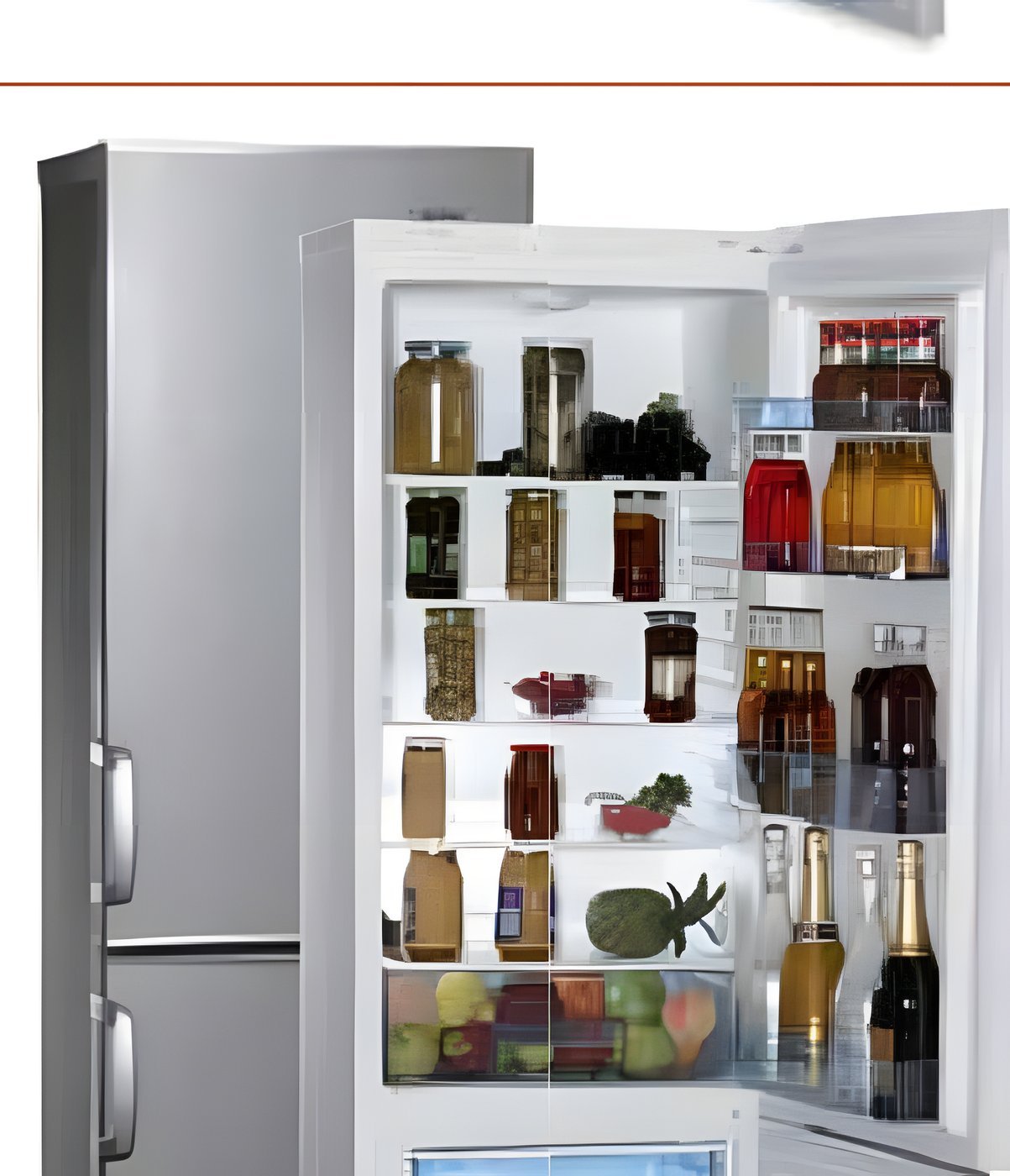 Combi No Frost FCV-323 A+ Inox