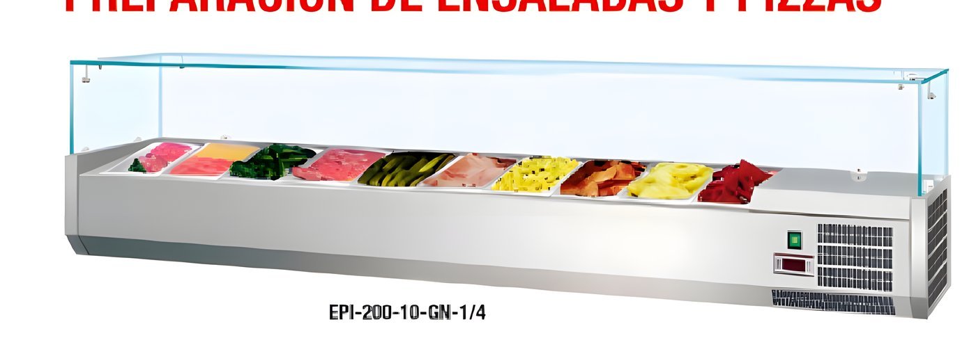 Expositor Refrigerado de Ingredientes EPI-180