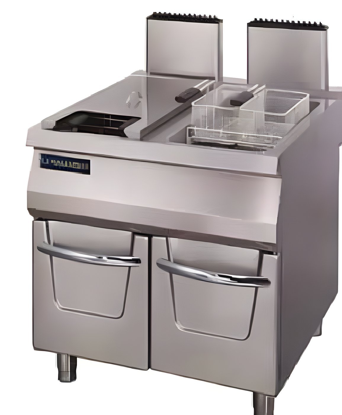 Freidora a Gas Doble FGM-80 Serie 900 Sobre Mueble