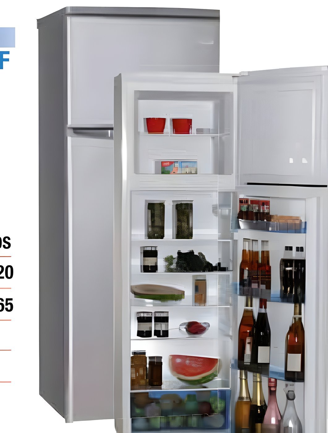 Frigorífico Dos Puertas FV-291 A+ Inox