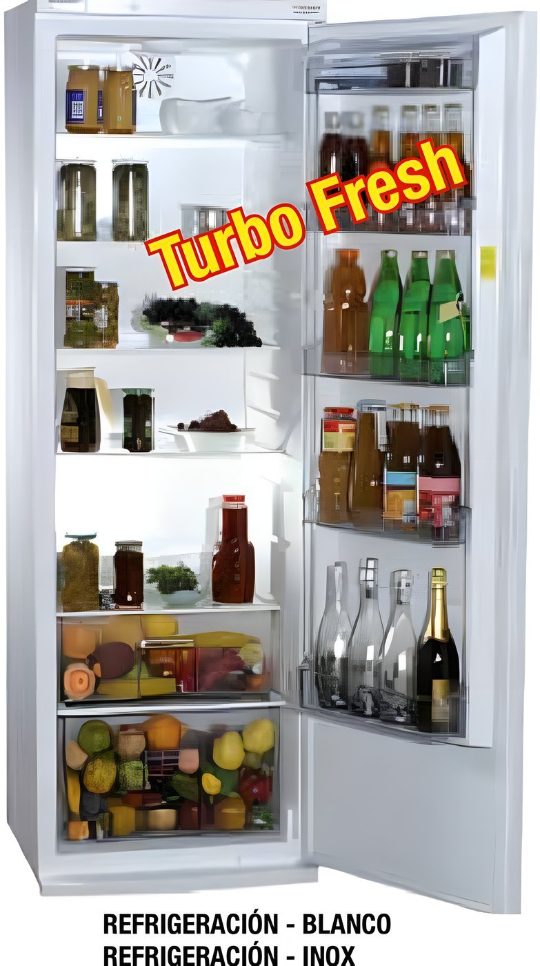 Frigorífico Side by Side FL 186-NF (Refrigerador) Inox