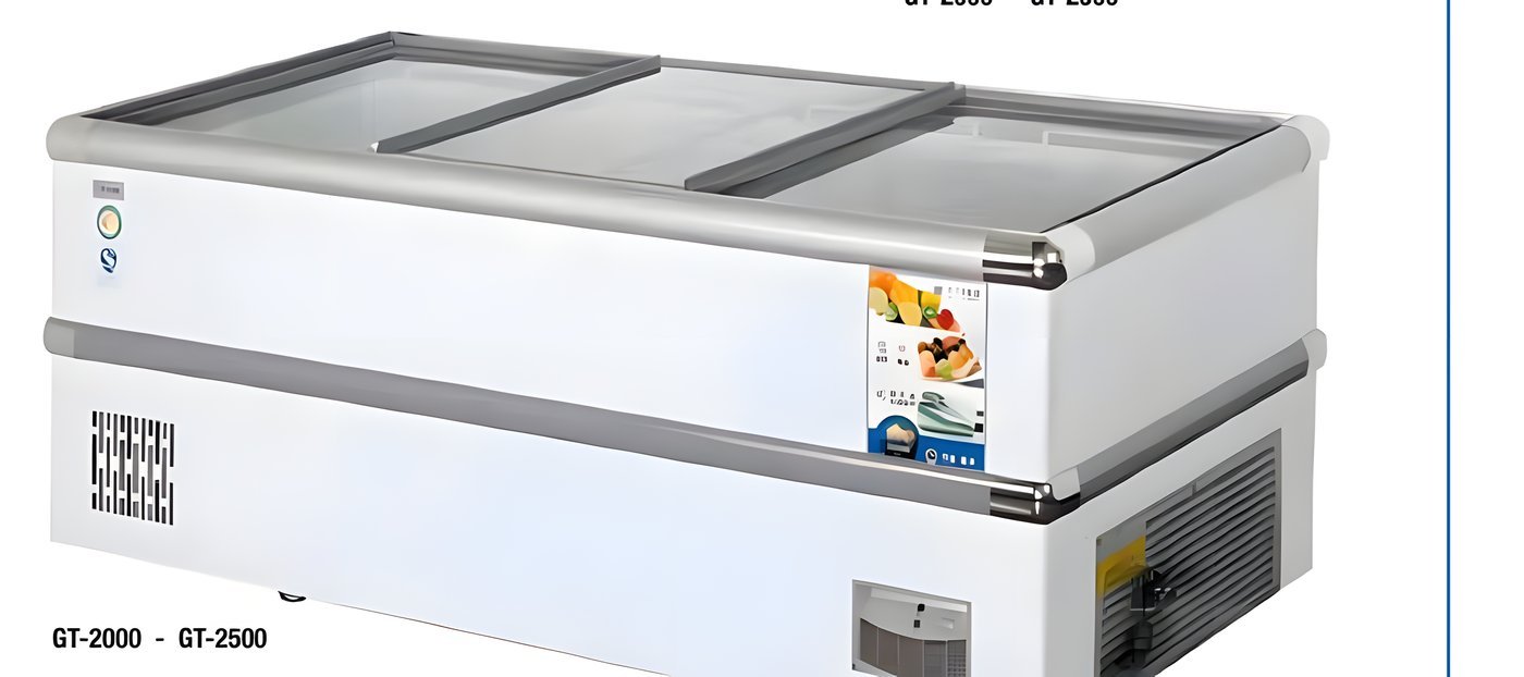 Isla Congeladora Glass Top GT-2500