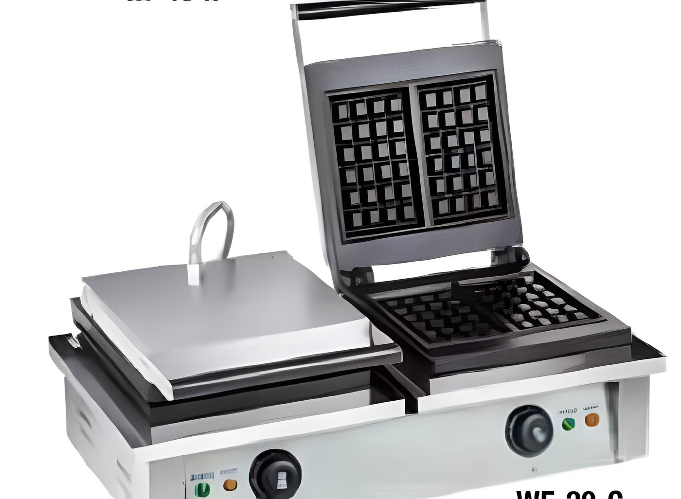 Máquina de Gofres WF-20-C Placa Cuadrada Doble