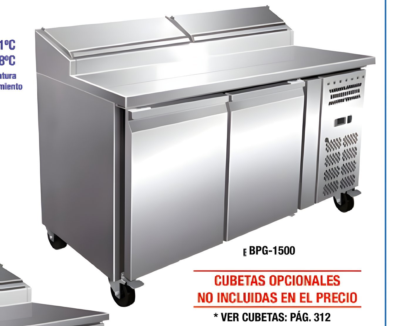 Mesa Fría BPG-1500