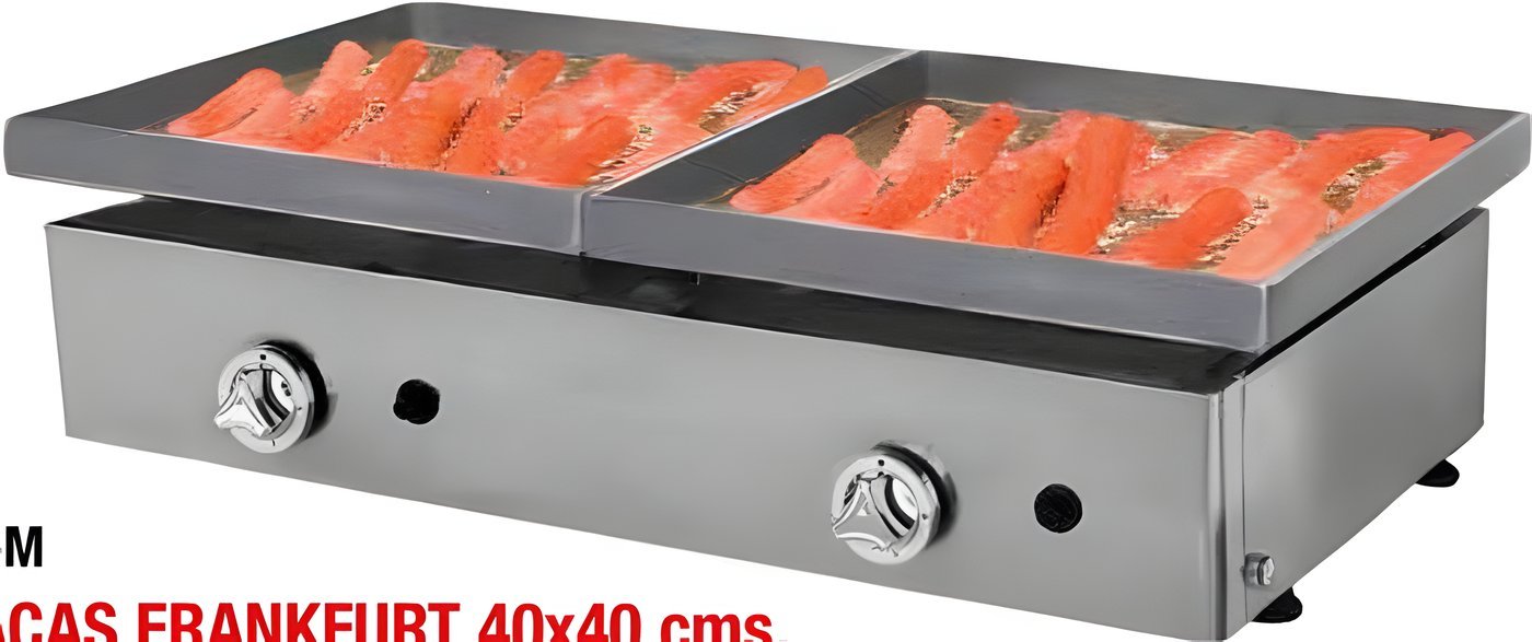 Plancha a Gas PF-80-M con Módulo Frankfurt