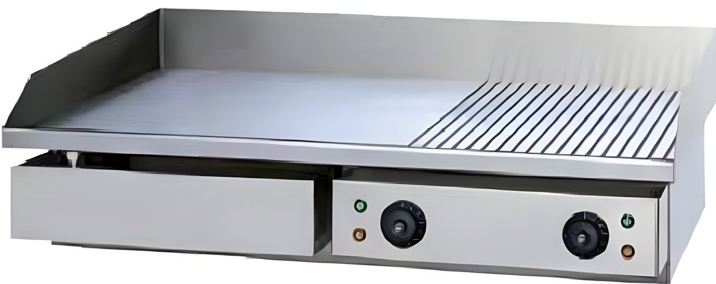 Plancha Eléctrica Fry-Top PCR-75 Lisa-Ranurada