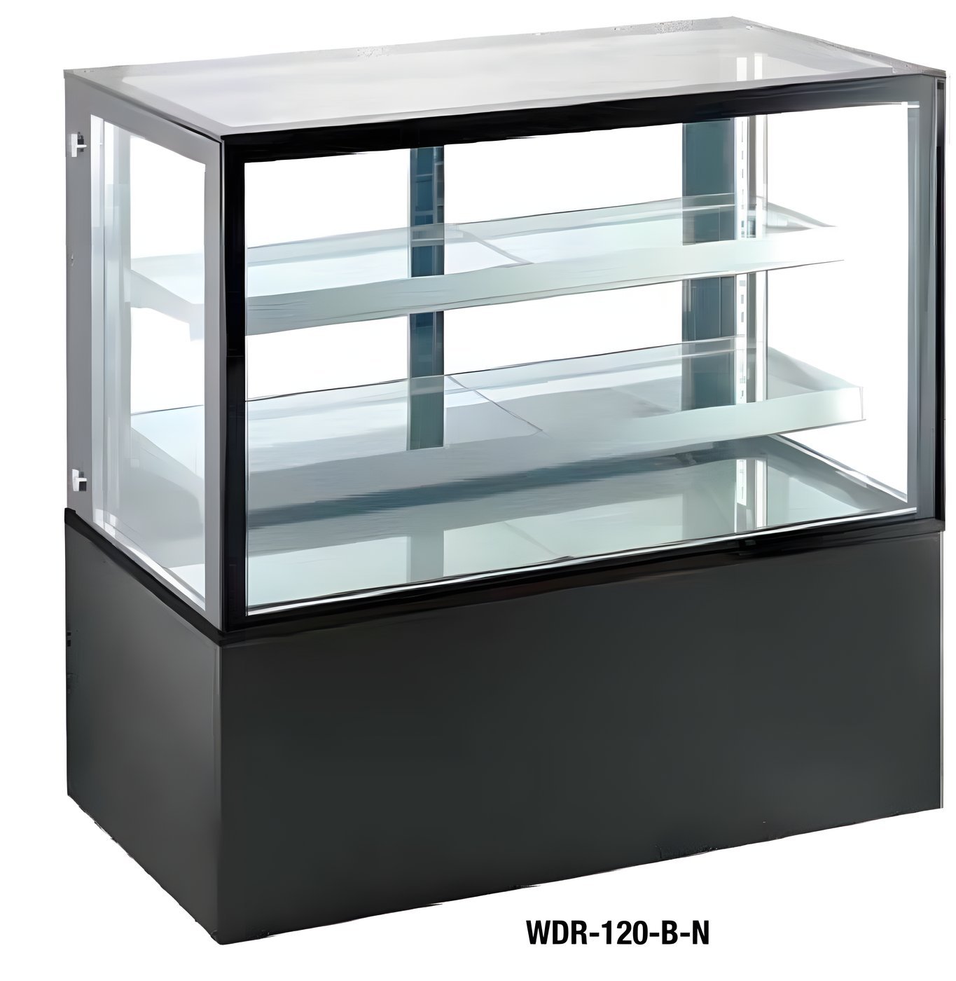 Vitrina Expositora Refrigerada WDR-120-B-N (Lacado Negro)