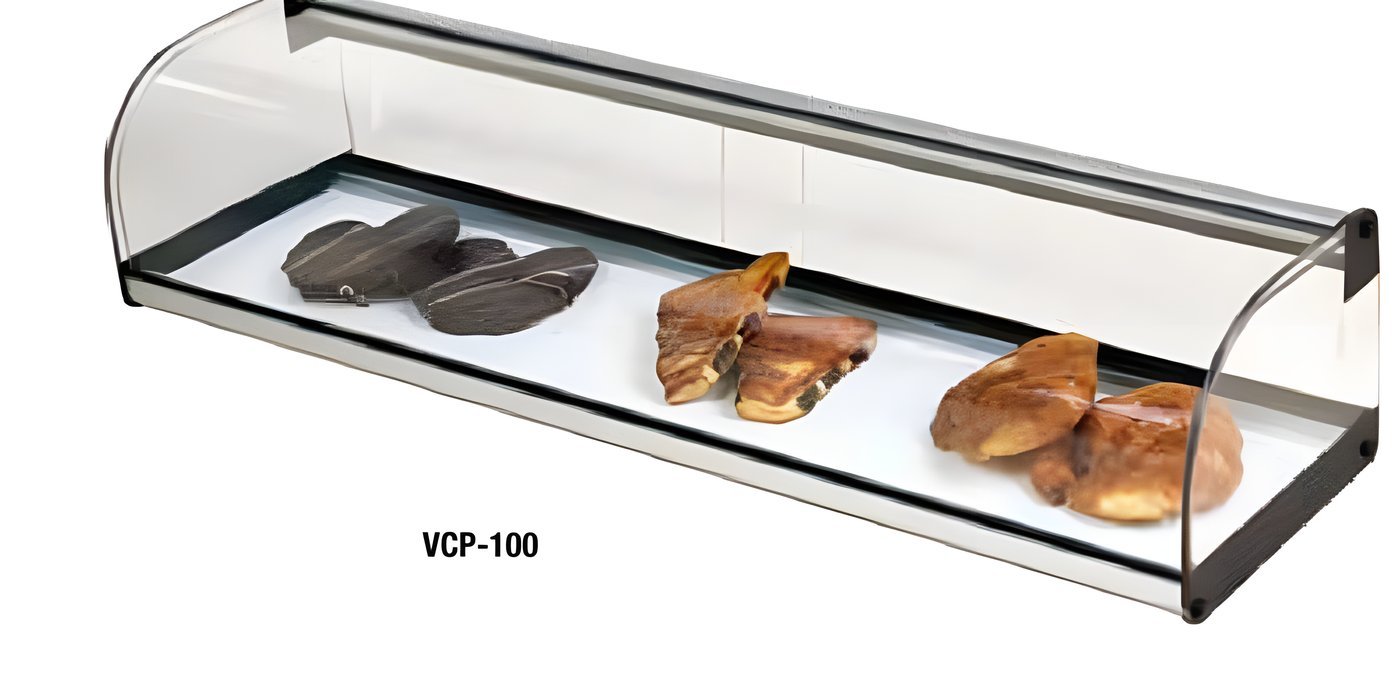 Vitrina Neutra VCP-100 (1 Piso, Con Puertas y Base)